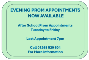 Evening Prom Appointments