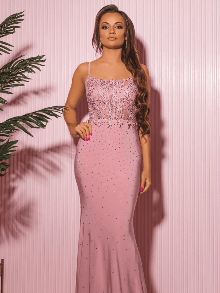 Tnq909 baby pink front